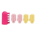 thumbnail image 2 of 5 Pcs Knitting Thimble Lightweight Durable Practical DIY Fun Sweater Wool Sewing Accessories, 2 of 8