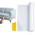 thumbnail image 1 of Protector de arañazos para gatos, 5 m, alfombrilla autoadhesiva para rascar muebles, sofás y paredes, reutilizable, protección contra arañazos de pared, protección contra arañazos de gatos y perros, 1 of 7