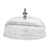Cake Stand Cover Display Cloche Glass Serving Dish Cover Versatile Cake Lid Dome for Wedding Party Kitchen Dining Table Centerpiece Camping Display