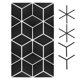 thumbnail image 1 of Etiqueta de la pared, pegatinas de pared del espejo impermeable DIY decoración de la pared etiqueta de la pared diseño fácil de usar, 1 of 8