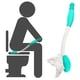 thumbnail image 2 of Herramienta de ayuda para el inodoro, agarre cómodo de largo alcance para el baño, soporte para pañuelos de autoasistencia para una movilidad limitada Scienceny  HA004077-00, 2 of 7