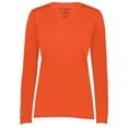 thumbnail image 3 of Holloway Sportswear XL Womens Momentum Long Sleeve Tee Orange 222824, 3 of 5