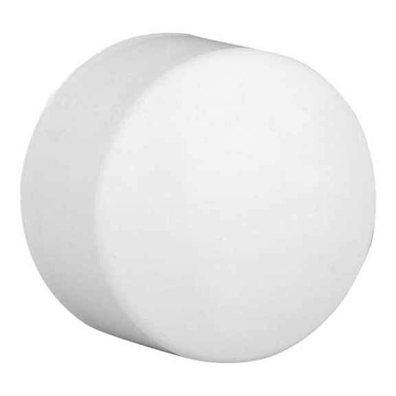 Manufacturer Varies PVC Socket Cap, Hub, 3 in Pipe Size 1WKK8