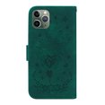 thumbnail image 3 of for iPhone 11 Pro Wallet Case, Soft TPU inner Shockproof Magnetic Flip Folio Case with Kickstand Card Slots Wrist Strap Cover for iPhone 11 Pro  5.8 Inch,Green, 3 of 15