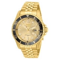 Invicta Pro Diver Men's Stainless Steel Gold Watch - Model 30613