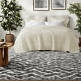 thumbnail image 6 of Luxury Reversible Bedding Set King/Cal King TENCEL Fill Modern Ivory, 6 of 10