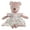 girl, variant on Cuddly Plush Bear Soothing Toy with Removable Outfit for Babies - Stress Relief & Fine Motor Skills Development
