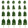 thumbnail image 1 of Billuyoard Paquete de 20 plantas artificiales en miniatura de plástico paisaje árboles falsos simulados diseño decoración accesorios Decoración del hogar, 1 of 6