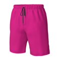 thumbnail image 4 of Logiee Darkmagenta Print Mens Swim Trunks Quick Dry Board Shorts,Breathable Hawaii Beach Shorts Swimwear Bathing Suits-Medium, 4 of 6