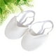 thumbnail image 2 of Zapatillas de baile de media suela para mujer, ejercicio suave, gimnasia rítmica, zapatillas, antideslizantes, zapatos de danza del vientre para adultos (blanco, L), 2 of 5