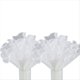 thumbnail image 1 of Paquete de 2 Paquetes de Papel de Regalo de Flores Blancas de 4,5 Yardas con Borde de Perla, Papel de Regalo para Ramo, Hilo de Red Ondulado Arrugado Perla, 1 of 5