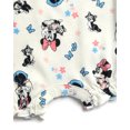 thumbnail image 3 of Disney Baby Girls Romper - 2 Pack Minnie Mouse Pooh Little Mermaid Short Sleeve Bodysuit (Newborn/Infant), 3 of 7
