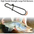 thumbnail image 4 of czcpp-Fishing Duo-Lock Snaps,50pcs/100pcs Stainless Steel Fishing Swivel Nice Snaps High Strength Fishing Snap Clips Hooks Lure Connector Test 48LB to 176lb, 4 of 4