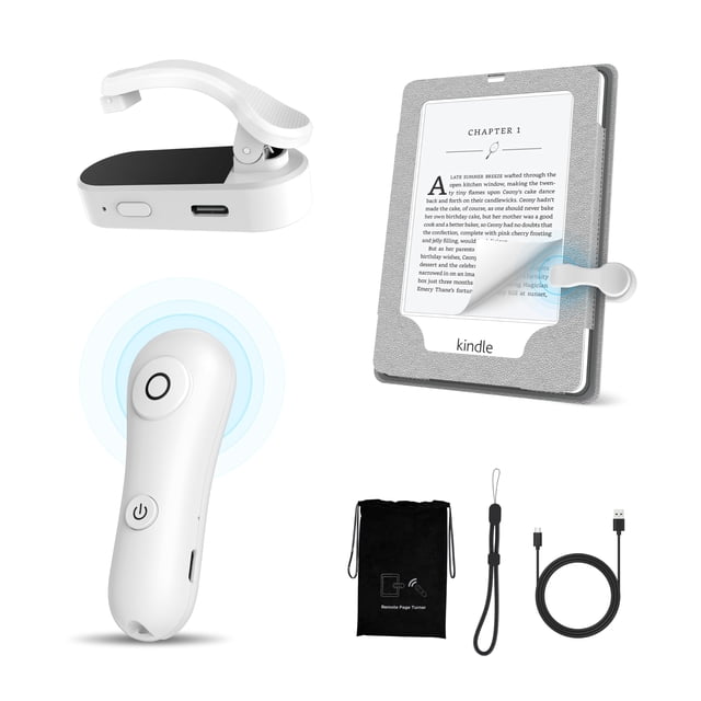 Control remoto Page Turner cuarko para lectores electrónicos Kindle Paperwhite Oasis Kobo