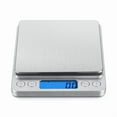 thumbnail image 2 of Digital Scale, Kitchen Scale 2000g x 0.1g Jewelry Gold Silver Coin Gram Pocket Size Herb Grain, 2 of 11
