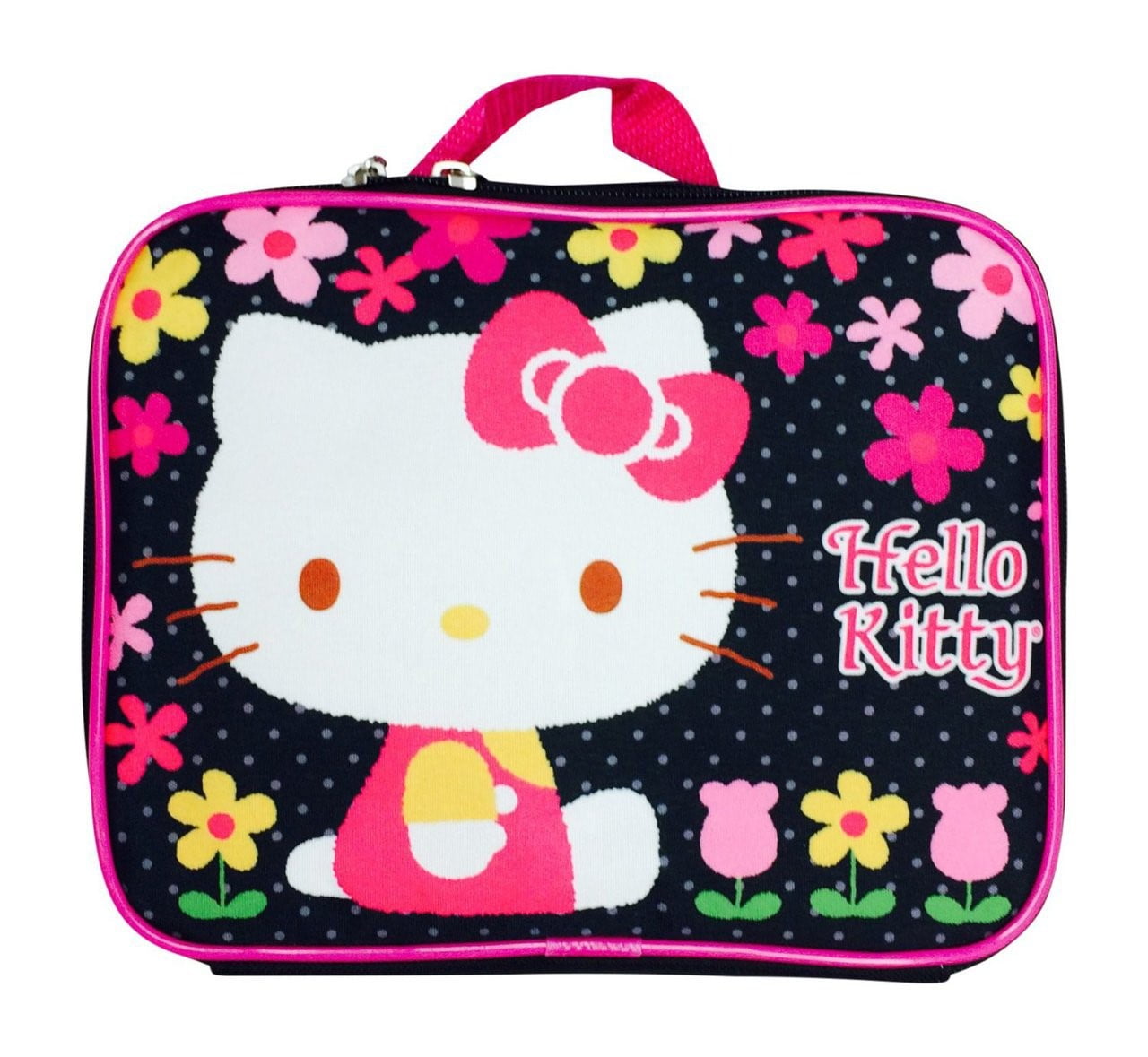 Sanrio Hello Kitty Floral Lunch Bag - Walmart.com