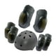 thumbnail image 4 of Conjunto De Equipo De Protección Para Niños, Coderas Para Monopatín, Longboard, Multideportes, S, Negro, 4 of 8
