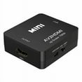thumbnail image 2 of RCA to HDMI Converter,1080P RCA Composite CVBS AV to HDMI Video Audio Converter Adapter Compatible with N64 Wii PS2,Support PAL/NTSC with USB Power Cable by Aousthop, 2 of 11