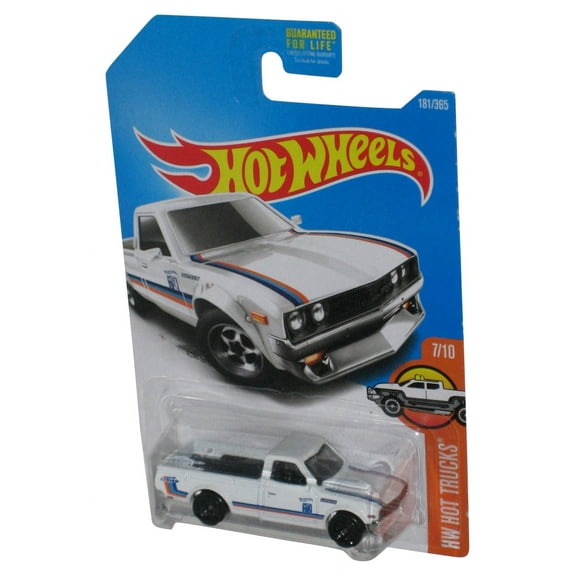 Hot Wheels HW Hot Trucks 7/10 (2015) White Datsun 620 Toy 181/365