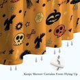 thumbnail image 6 of Halloween Witch Hat Pattern Shower Curtain 36"x72" ,Bathroom Decorative Shower Curtains Set with 12 Hooks,Modern Waterproof Washable Shower Curtain, 6 of 6