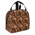thumbnail image 2 of Fotbe Beautiful Ethnic African Women Bolsa Térmica con Estampado y Forro de Aluminio Grueso Bolsa de Almuerzo con Bolsillo Frontal para Hombres y Mujeres, Ideal para Trabajo, Escuela, 2 of 8