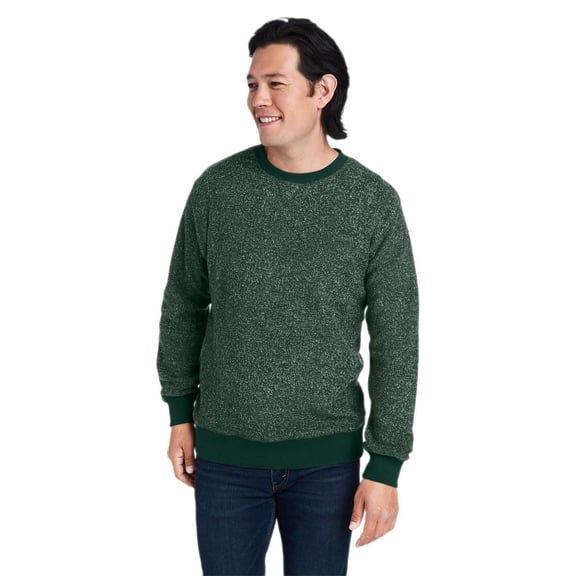 J America 8712JA Unisex Aspen Fleece Crewneck Sweatshirt