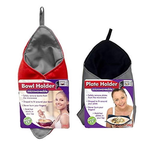 Jokari Microwavable Heat Resistant, Cloth, Plate and Bowl Holder Trivets
