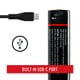 thumbnail image 3 of Battery Coast ZX955 ZITHION-X recargable de iones de litio de 7,6 x 2,2 cm, 3 of 4
