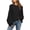 Black, variant on Dellytop Women's Long Balloon Sleeve Pullover Sweaters