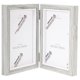 thumbnail image 2 of Decorative Picture Frames Dual Display Foldable Wooden Rectangular 1Set, 2 of 5