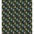 thumbnail image 3 of Ambesonne Easter Duvet Cover Sets, Iris Blossoms Rabbits Bunny, 2-Queen, Multicolor, 3 of 7
