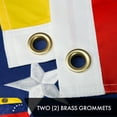 thumbnail image 4 of Venezuela Venezuelan Flag 3x5FT 5-Pack Double-sided Embroidered Polyester By G128, 4 of 8