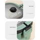 thumbnail image 2 of Matsuzay Fiambrera de doble capa para alimentos frescos, contenedor de almacenamiento Bento multifunción PP, cajas para horno microondas, viaje, Picnic, Mostrada Azul Matsuzay HA067538-02, 2 of 6