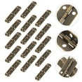 thumbnail image 5 of 2 Sets Cabinet Hinges Cabinet Hinge Bisagras Para Gabinetes Mini Hinges Window Hinges Piano Hinge Wooden Box Strip Iron, 5 of 6