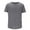Gray, variant on CaiJunJia George Men's Comfortable Soft Cotton T-Shirt, Moisture-Wicking Crew Tee Undershirts