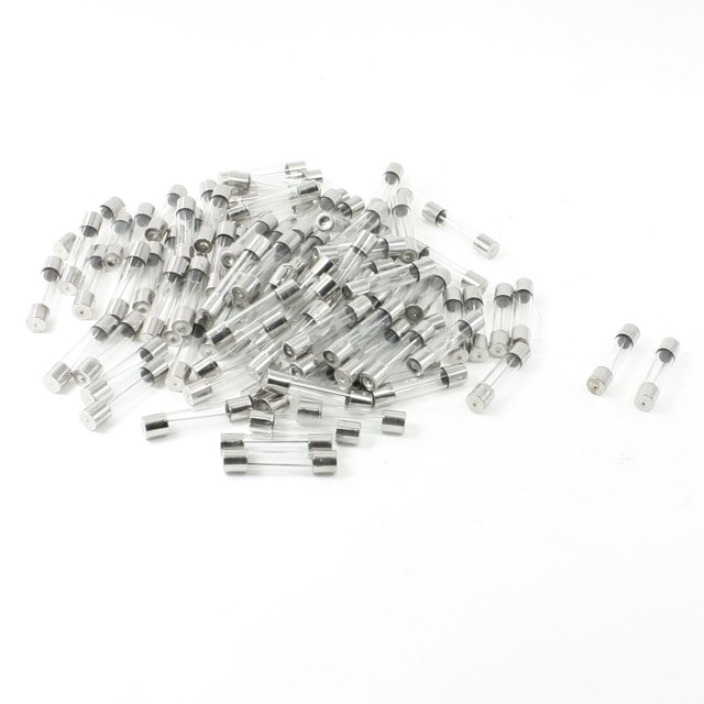 100 Pcs 250 Voltios 10Amperios Fusibles de Vidrio de Tipo de Rápida Fusión 6 x 30mm