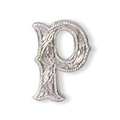 Alphabet Letter P Screwback Concho 3/4" 1339-16