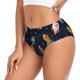 thumbnail image 2 of Balery Spaceships and Stars Ropa Interior de Algodón para Mujer con Dibujo – Braguitas Cómodas y Elásticas, Estilo Clásico-Small, 2 of 6