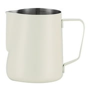 Barista Tools Stainless Steel Cup Milk Pitcher Espresso Latte Frothing Metal White