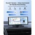 thumbnail image 3 of Pantalla CarPlay Krunia 9.26" inalámbrica con cámara de tablero 4K y GPS, 3 of 9