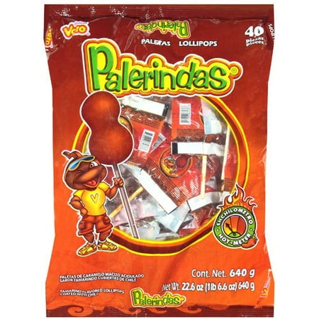 Dulces Vero Palerindas Lollipops, 22.6 oz