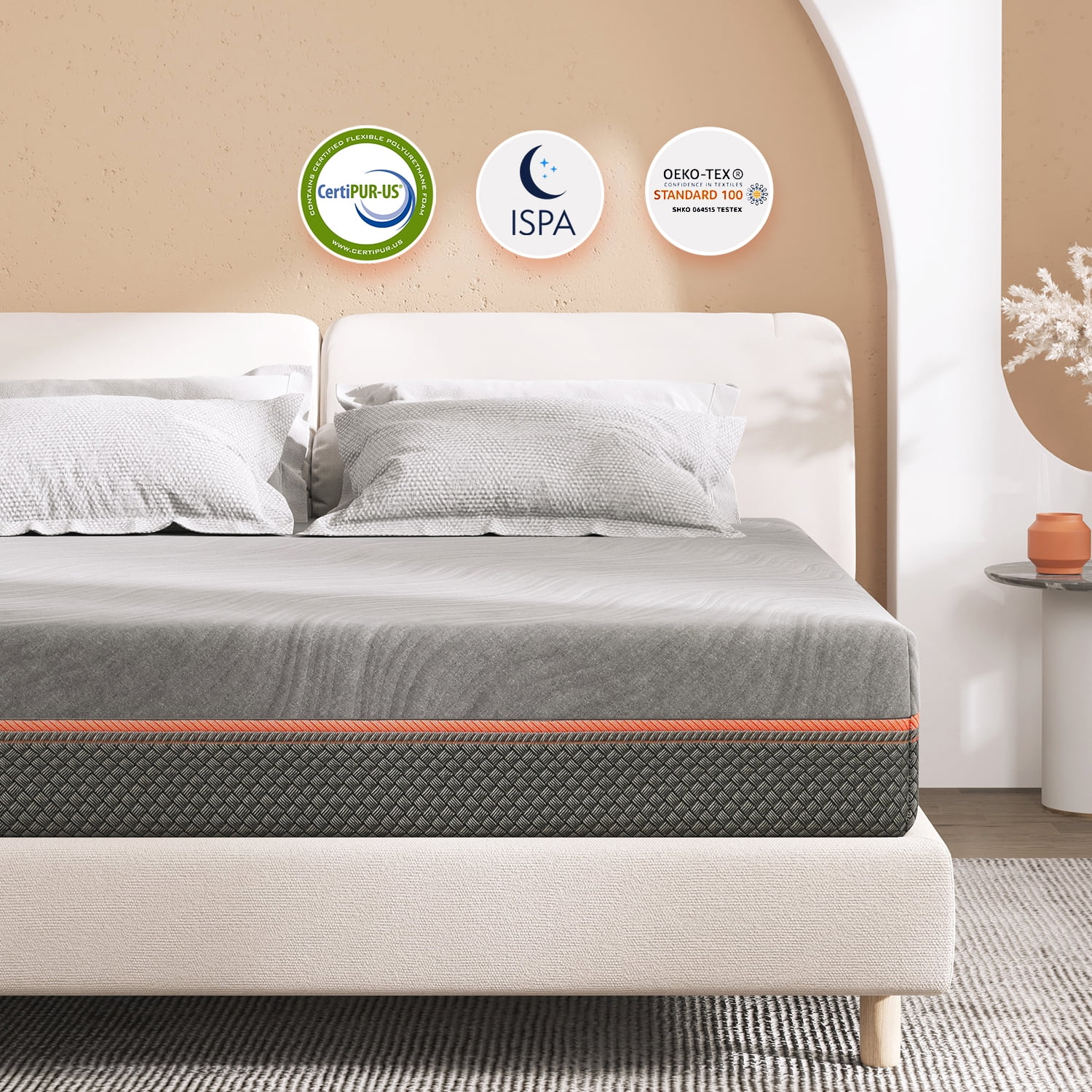 Sweetnight Dreamy 10 inch Adult Gel Memory Foam Mattress in a Box