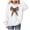 White-VLn71, variant on RFQWOVSR Girls Butterfly Print Hoodie Lightweight Fleece Long Sleeve Pullover Cute Top 8-10Years