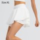 thumbnail image 2 of Falda pantalón deportiva para mujer, falda de tenis, falda pantalón de golf, falda mini lápiz informal para correr, deportiva, rosa, 10/XL, 2 of 7