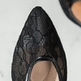 thumbnail image 6 of Miluxas Women's Mary Jane Flats Pointed Toe Ballet Flat with Buckle Dressy Comfortable Flats Adjustable Strap office Black 9.5(43), 6 of 9