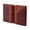 Red, variant on A5 Notebook Cover Refillable Journal Case with Pen Holder Card Slots, PU Protective Sleeve Vintage Traveler Book Protector for Teachers Writers Daily Commute 13.7x9.2Inch