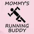 thumbnail image 2 of CafePress - Mommys Running Buddy Body Suit - Baby Light Bodysuit, Size Newborn - 24 Months, 2 of 4