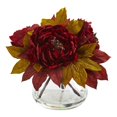 thumbnail image 1 of Nearly Natural 1580-RD Arrangement Artificiel de Pivoine - Rouge, 1 of 1