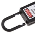 thumbnail image 3 of Safety Lockout Padlock Padlock Outdoor Safety Security Different Color 25mm Black, 3 of 8