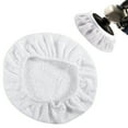 thumbnail image 2 of 1 Waxing Kit, Lambswool Waxed Sleeves 9-10 Inches White, Fdelink 8Pack Car Polisher Pad Bonnet (9 To 10 Inches) Soft Microfiber Polishing Bonnet Buffing Pad Cover, 2 of 9